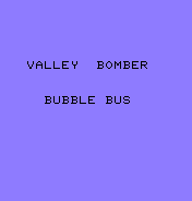 Valley Bomber